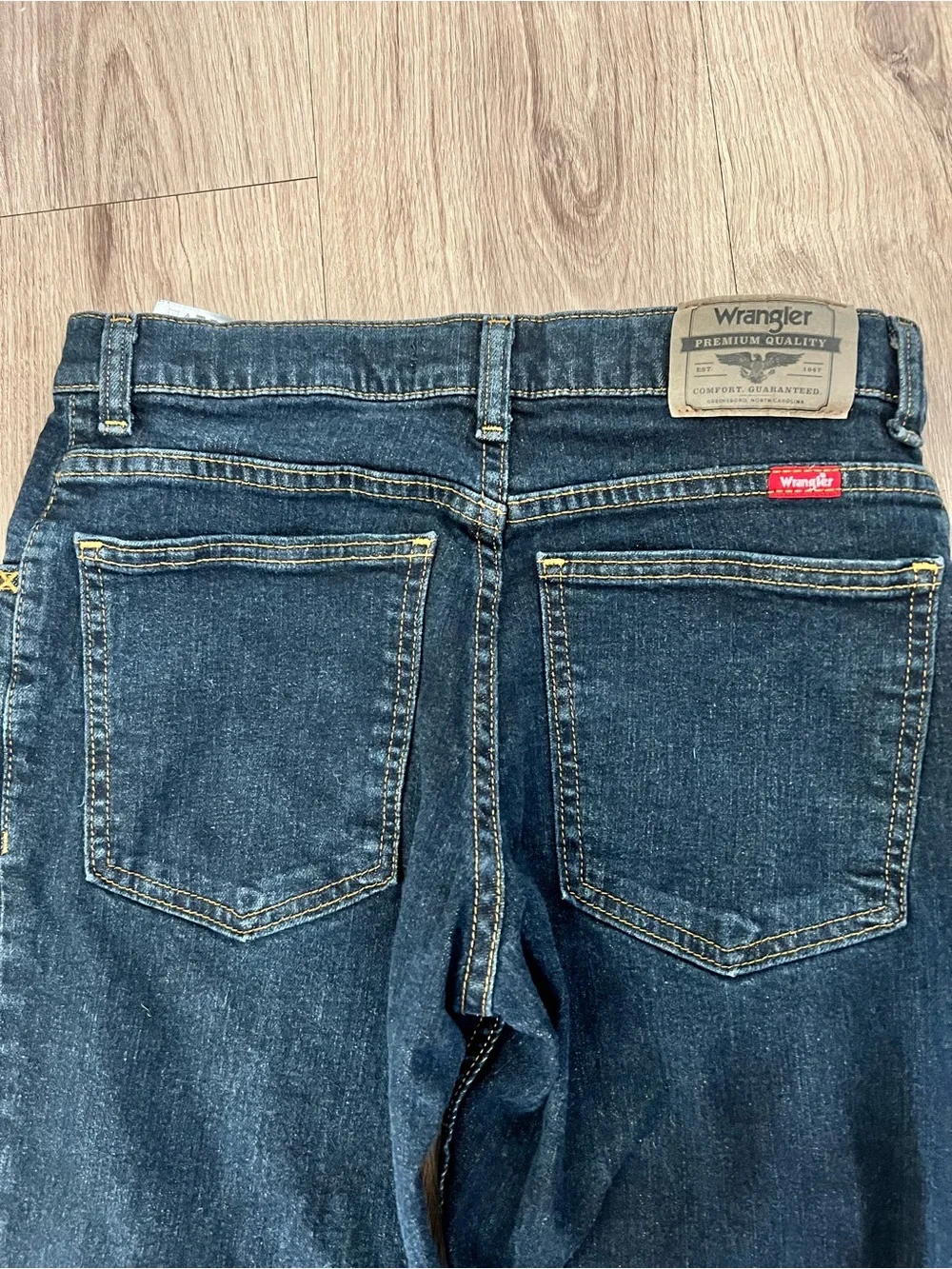 Wrangler Classic Bootcut Kids Jeans- Dark Blue